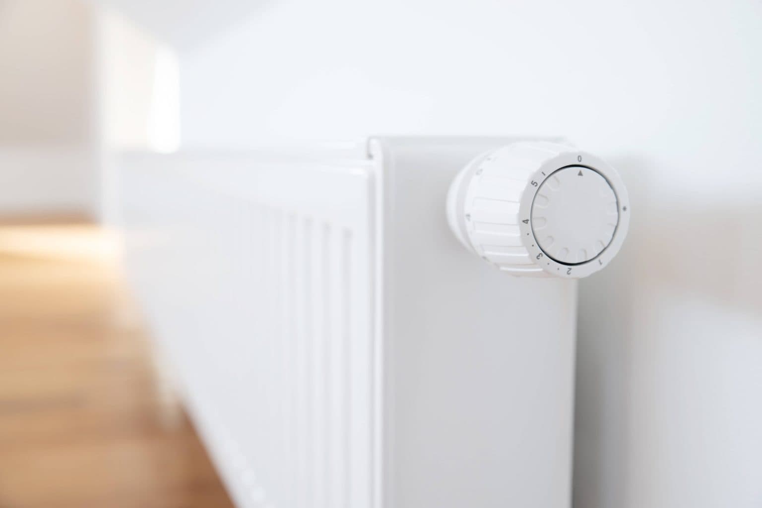Home heating radiator control for comfort checks