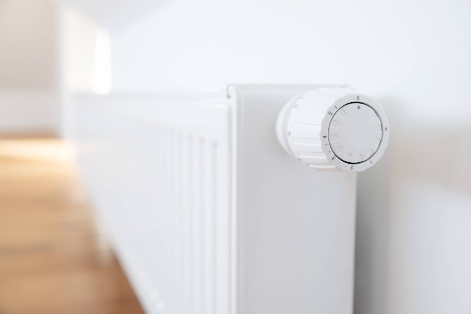Radiator temperature controls checked during heat pump suitability planning